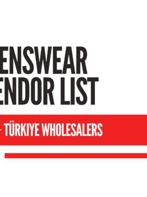 Menswear Wholesale Vendor List