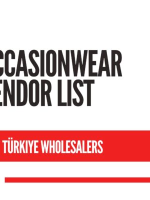 Occasionwear Dress Vendor List